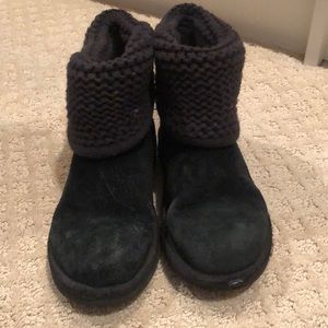 Black Ugg Darrah II Girls Boots Size 13